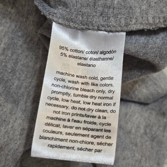 Tommy Hilfiger Gray with Logo T-Shirt Dress, Size Medium - Picture 5 of 6